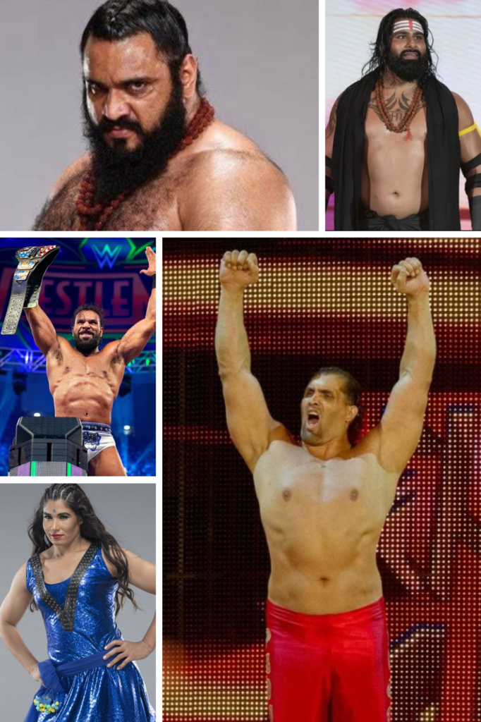 WWE में भारत के वर्तमान टॉप 10 रेसलर कौन हैं?(Current top 10 wrestlers from India in WWE)