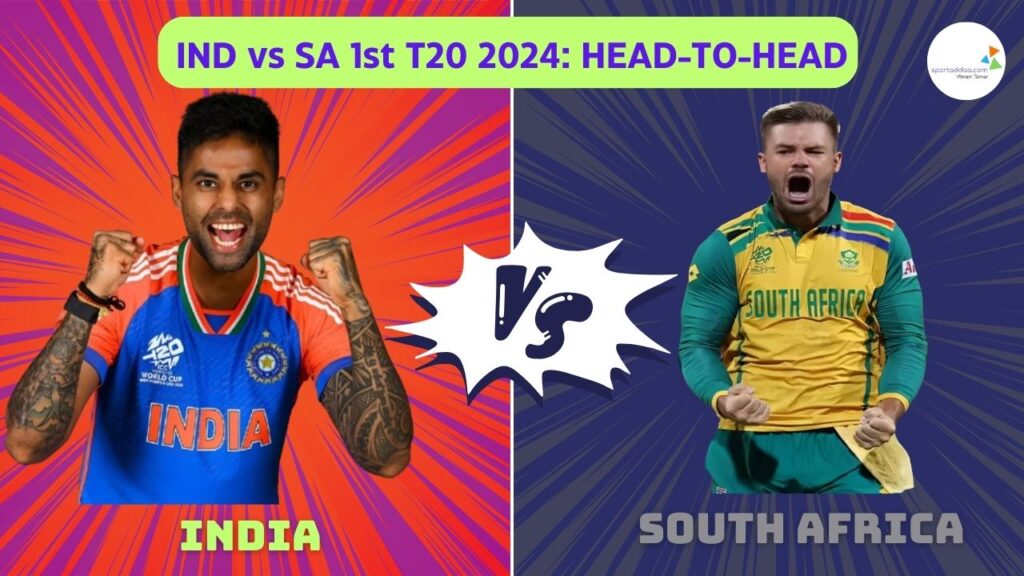 IND vs SA 1st T20 2024: Head-to-Head, 15 खिलाड़ी टीम का ऐलान, पिच रिपोर्ट